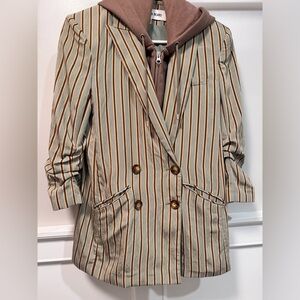 Veronica Beard Multicolor Striped Blazer